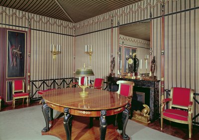 Sala del consejo, creada en 1800 de Charles Percier